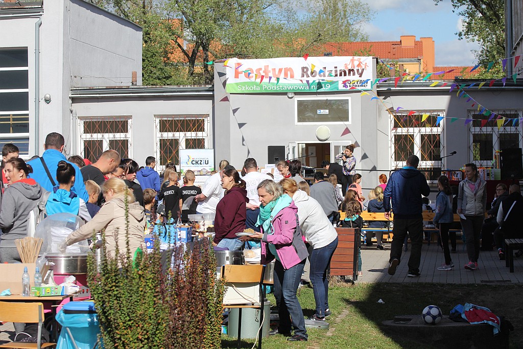 Aktywna i rodzinna sobota w Szkole Podstawowej nr 19