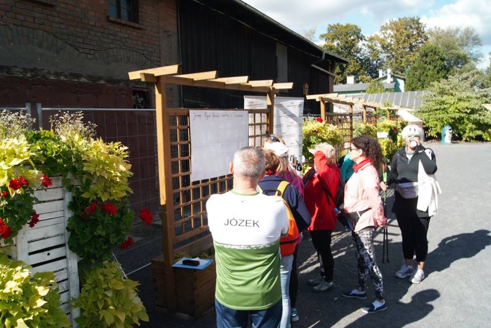 Osiemdziesiąt osób na jesiennym rajdzie nordic walking