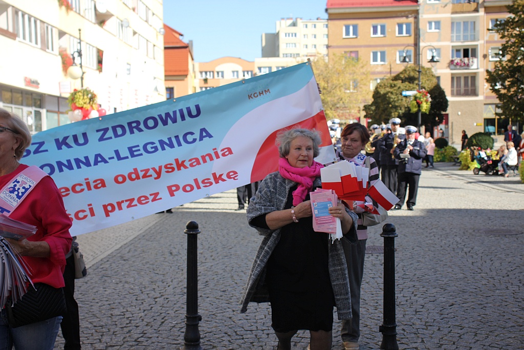 XXI różowy Marsz ku Zdrowiu przeszedł ulicami Legnicy