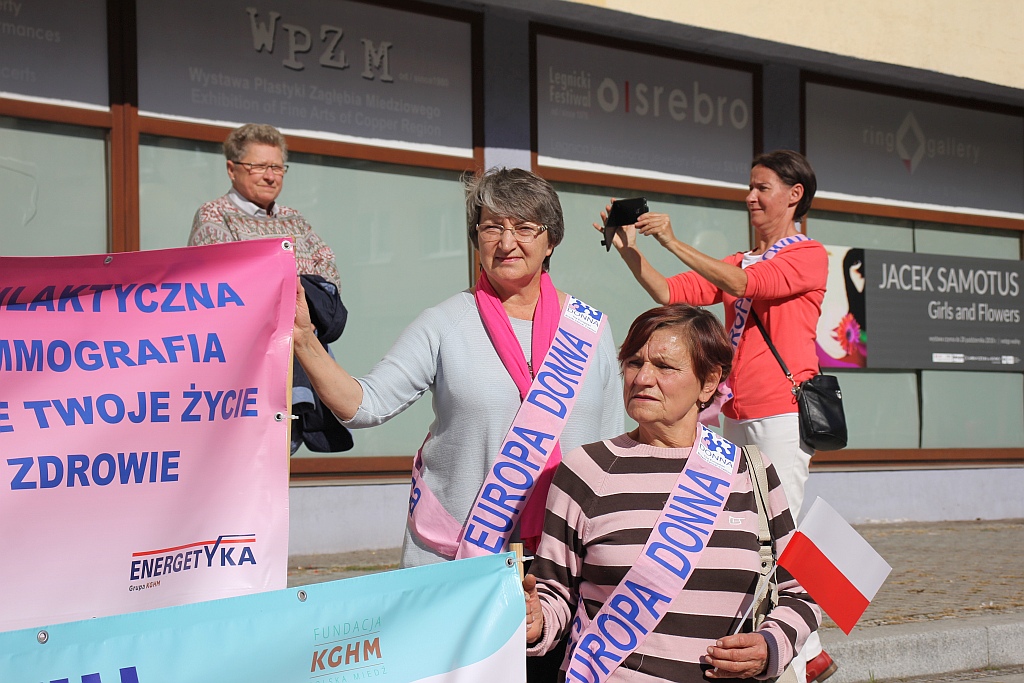 XXI różowy Marsz ku Zdrowiu przeszedł ulicami Legnicy