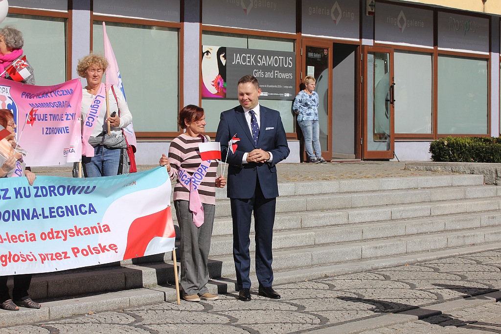 XXI różowy Marsz ku Zdrowiu przeszedł ulicami Legnicy