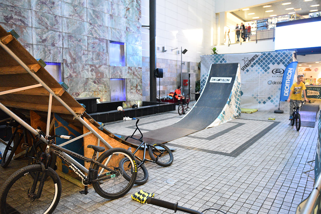 Extreme Bike Tour odbywa się w Galerii Piastów
