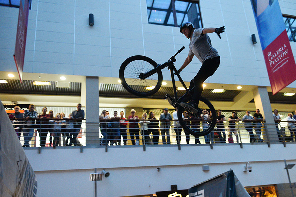 Extreme Bike Tour odbywa się w Galerii Piastów