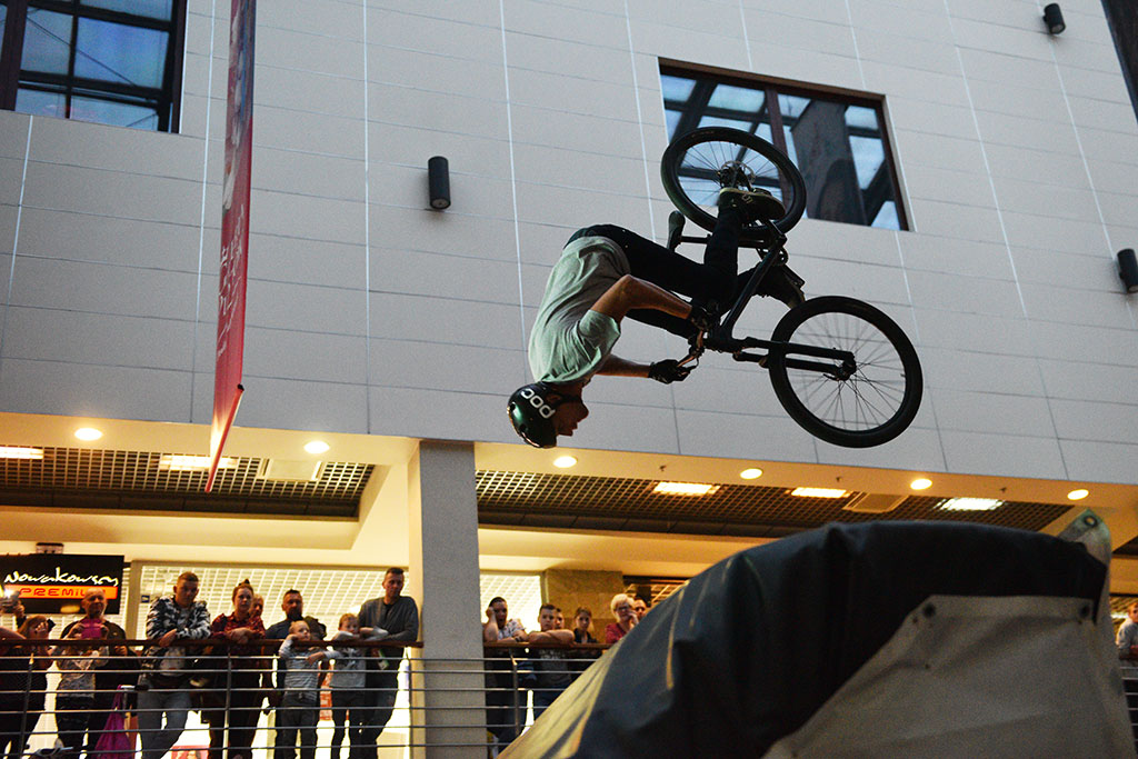 Extreme Bike Tour odbywa się w Galerii Piastów