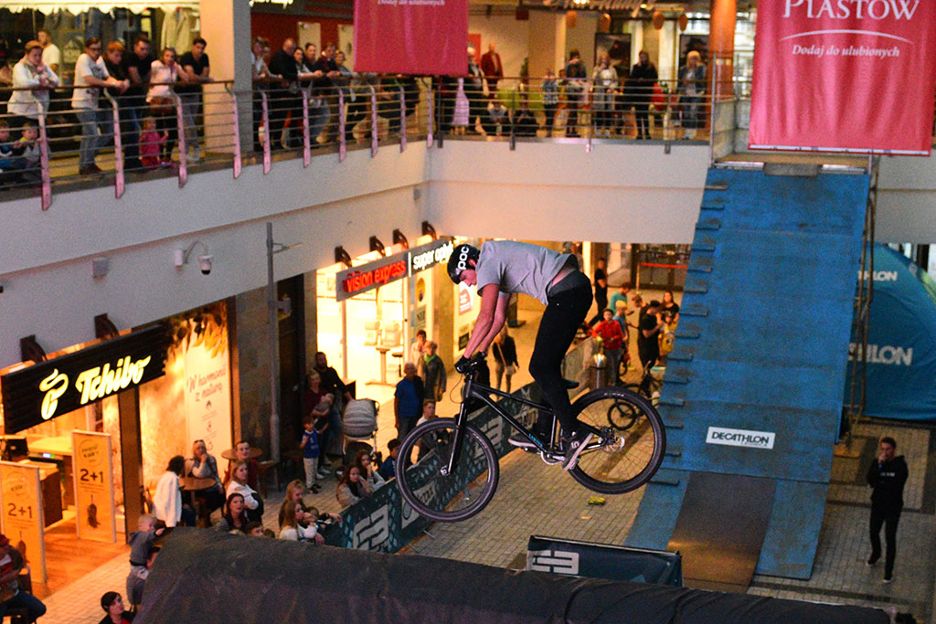Extreme Bike Tour odbywa się w Galerii Piastów