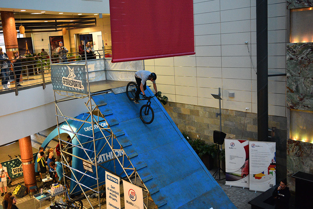 Extreme Bike Tour odbywa się w Galerii Piastów