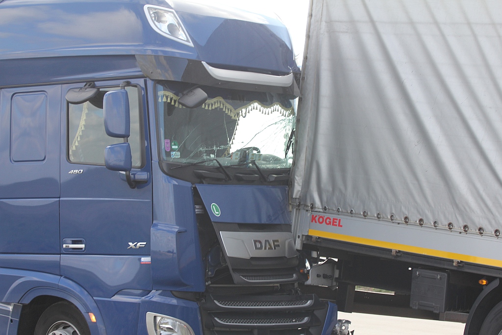 Karambol na autostradzie. Objazdy do Zgorzelca       
