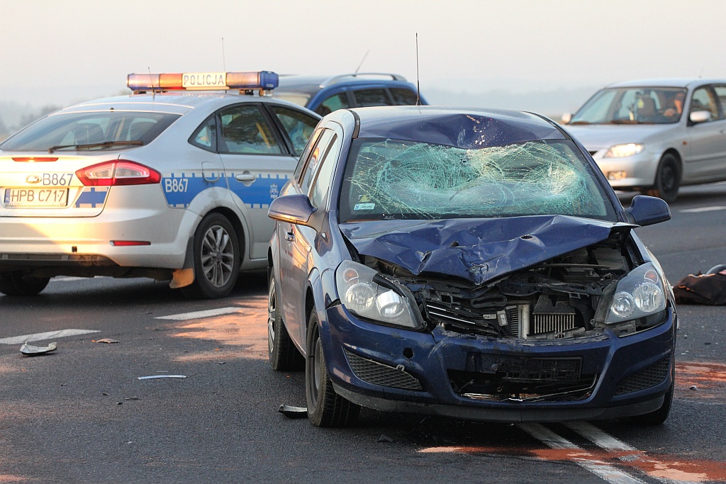 Wypadek na trasie Legnica – Złotoryja. Są utrudnienia w ruchu