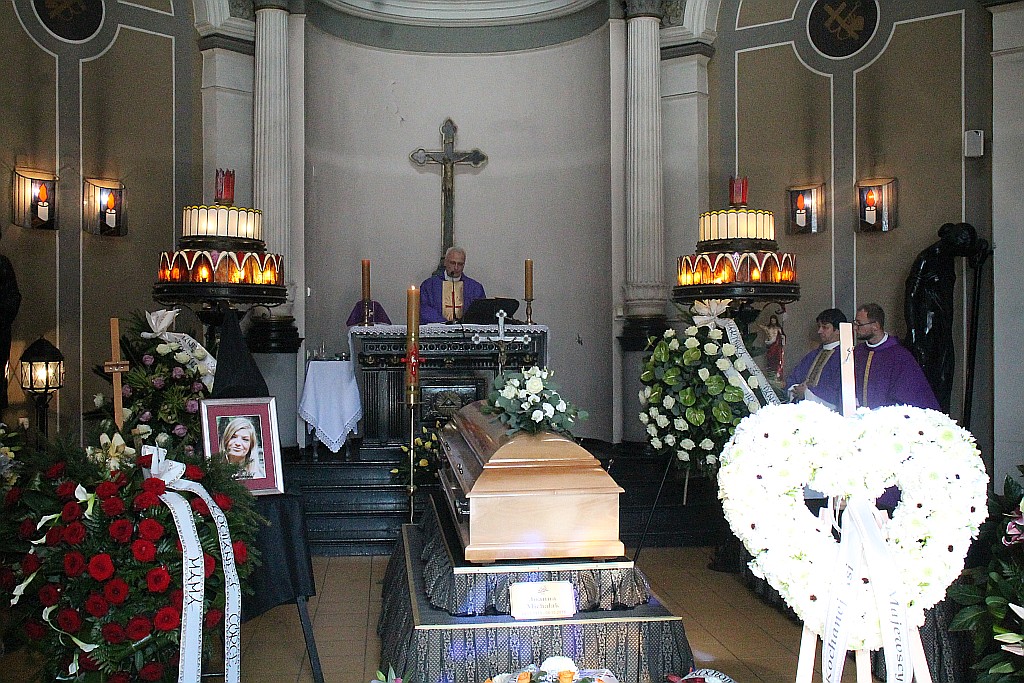 Kilkaset osób przyszło pożegnać Joannę Michalak