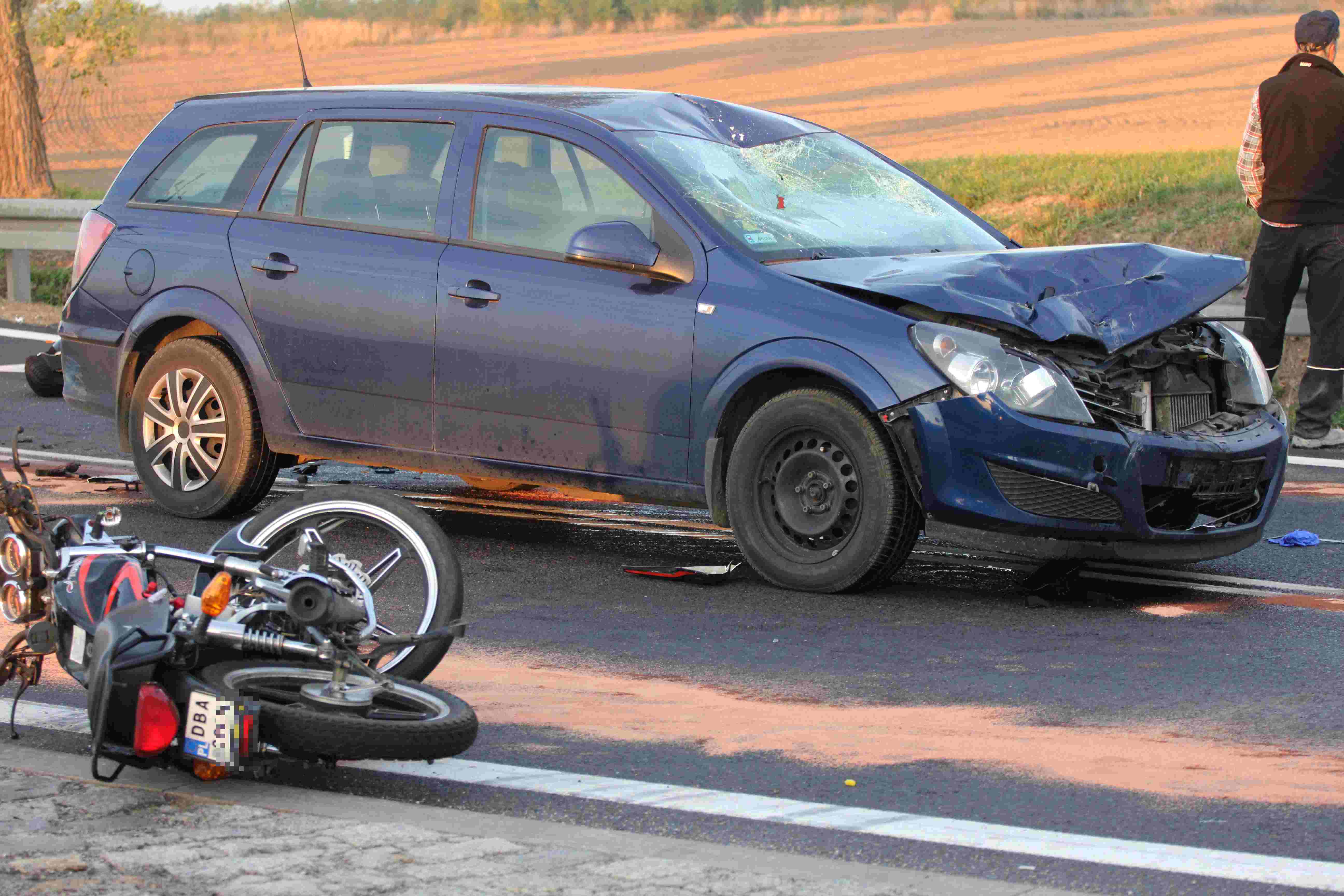 Wypadek na trasie Legnica – Złotoryja. Są utrudnienia w ruchu