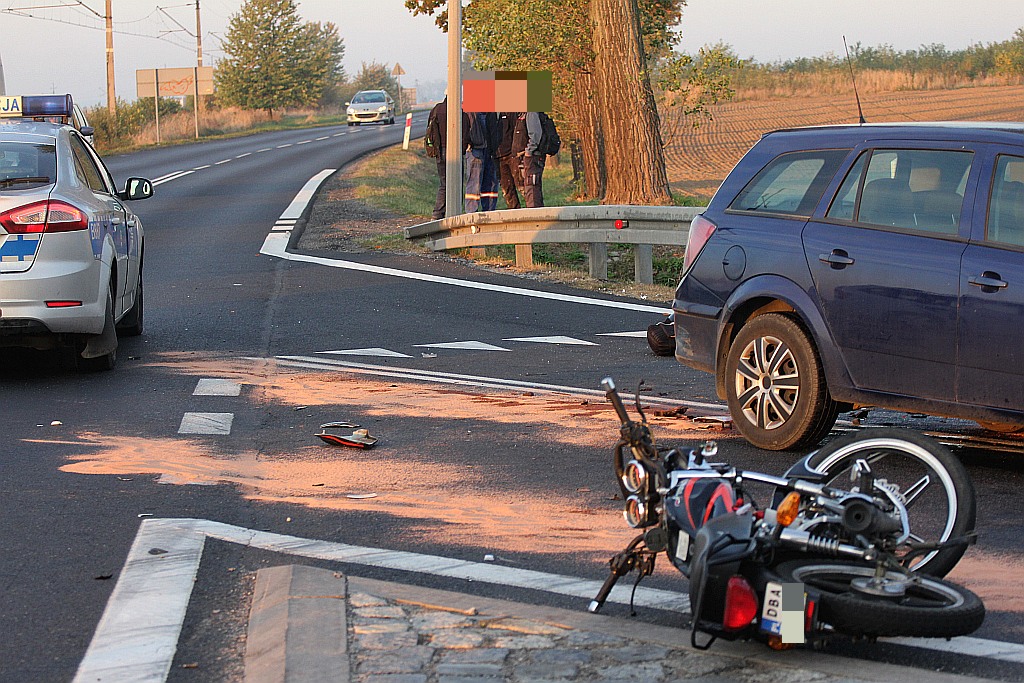 Wypadek na trasie Legnica – Złotoryja. Są utrudnienia w ruchu