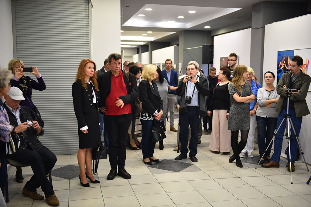 Wernisaż wystawy fotografii Jacka Samotusa w Galerii Ring