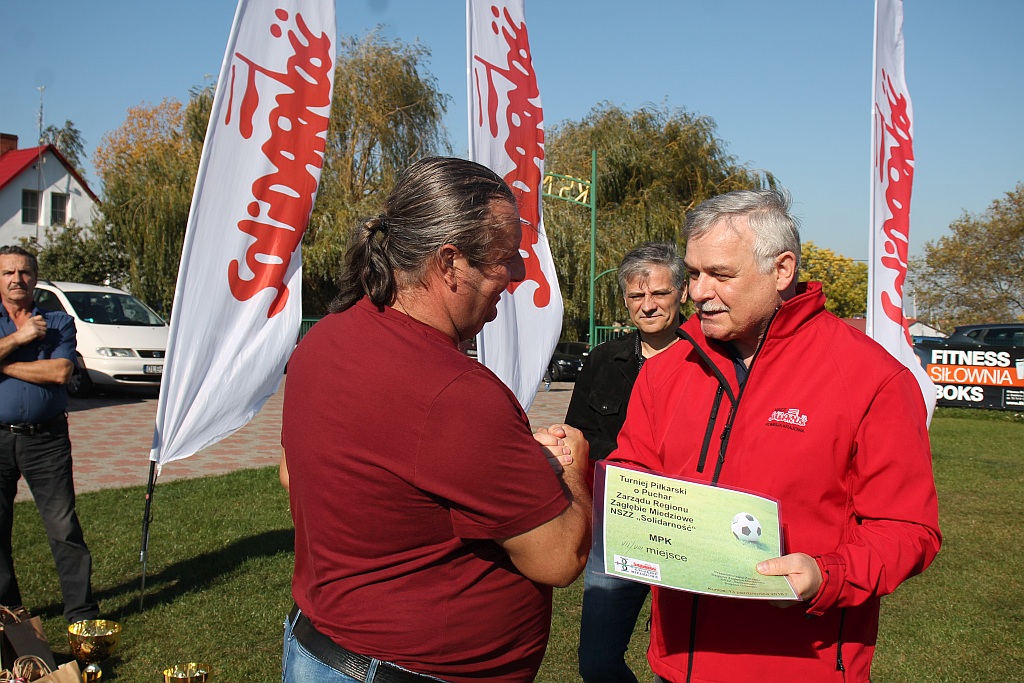 Drużyna Solidarności z Huty Miedzi Legnica zajęła 3. miejsce