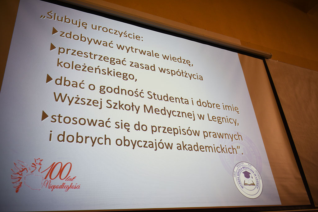 Gaudeamus Igitur wybrzmiał w Wyższej Szkole Medycznej
