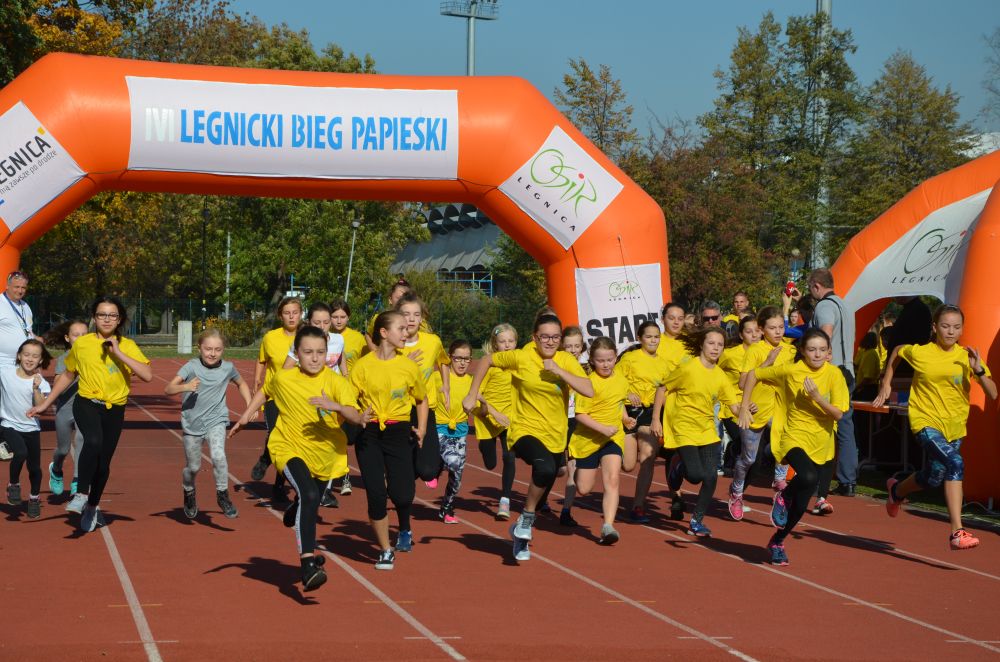 8. Legnicki Bieg Papieski w Parku Miejskim              
