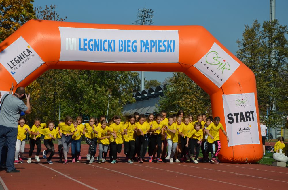 8. Legnicki Bieg Papieski w Parku Miejskim              
