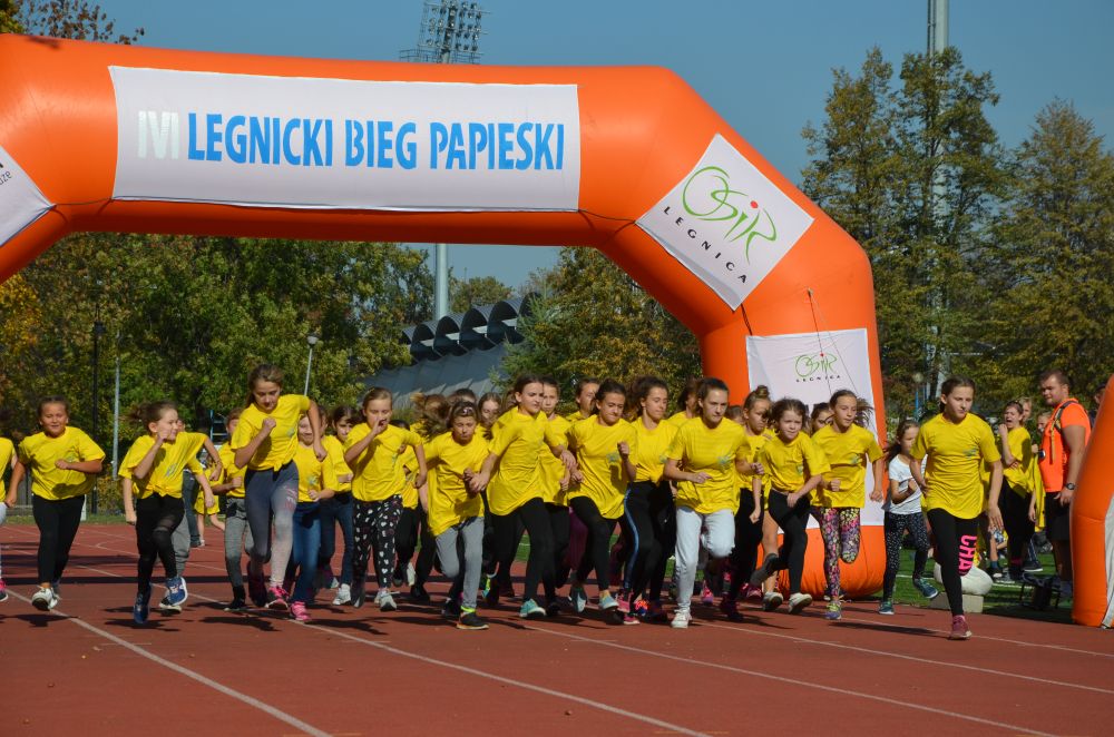 8. Legnicki Bieg Papieski w Parku Miejskim              
