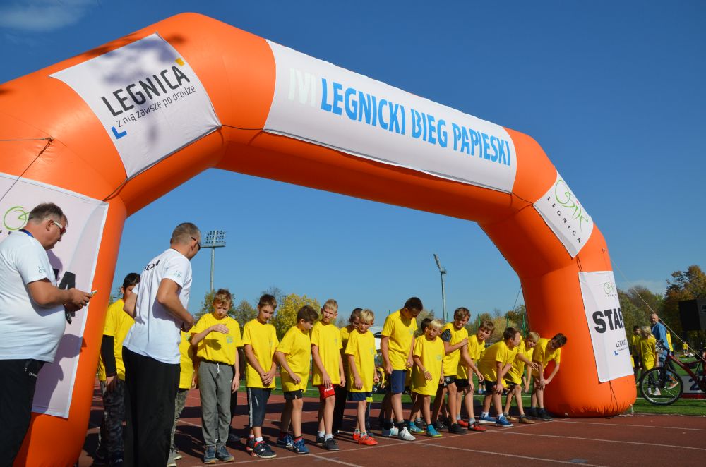 8. Legnicki Bieg Papieski w Parku Miejskim              
