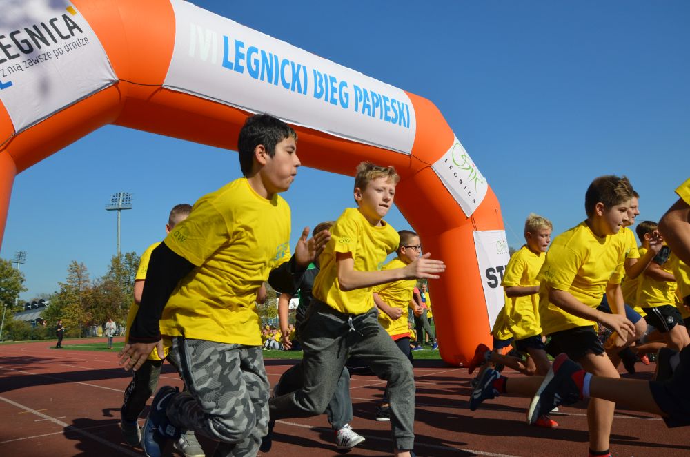 8. Legnicki Bieg Papieski w Parku Miejskim              
