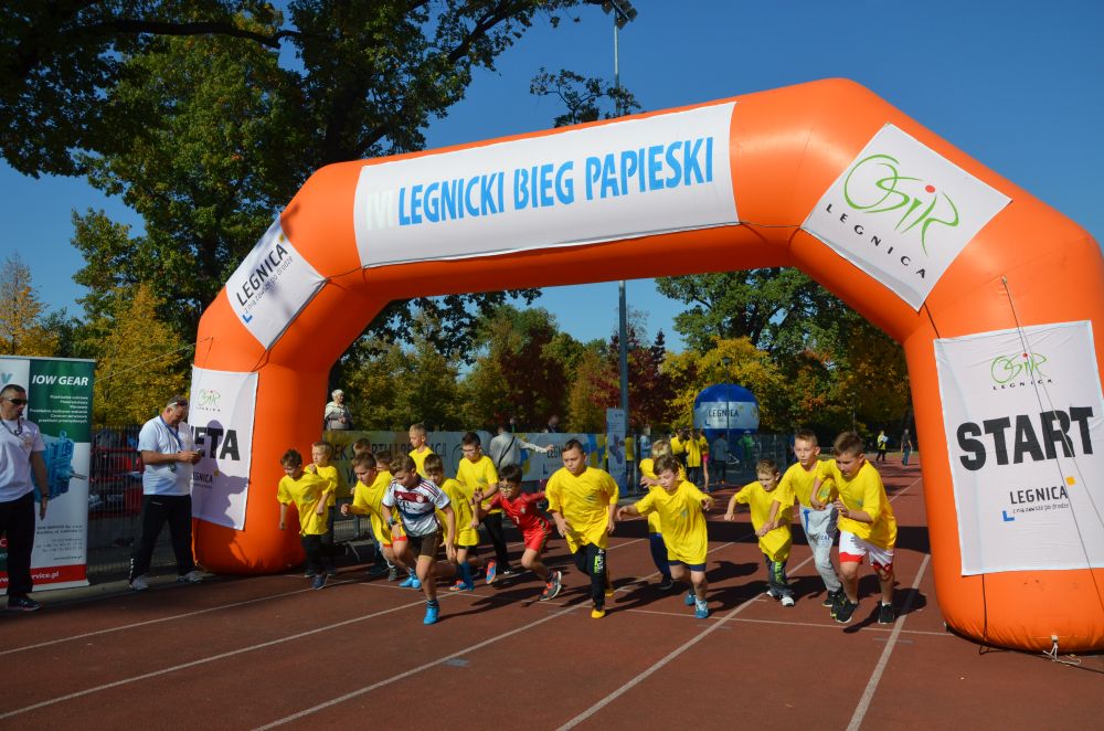 8. Legnicki Bieg Papieski w Parku Miejskim              
