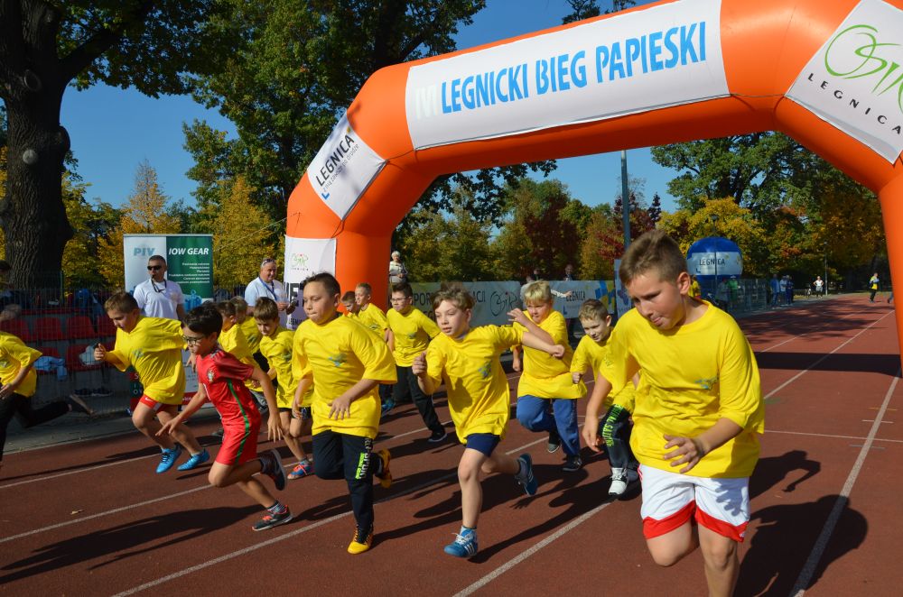 8. Legnicki Bieg Papieski w Parku Miejskim              
