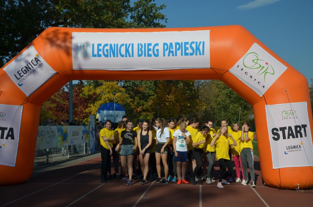 8. Legnicki Bieg Papieski w Parku Miejskim              
