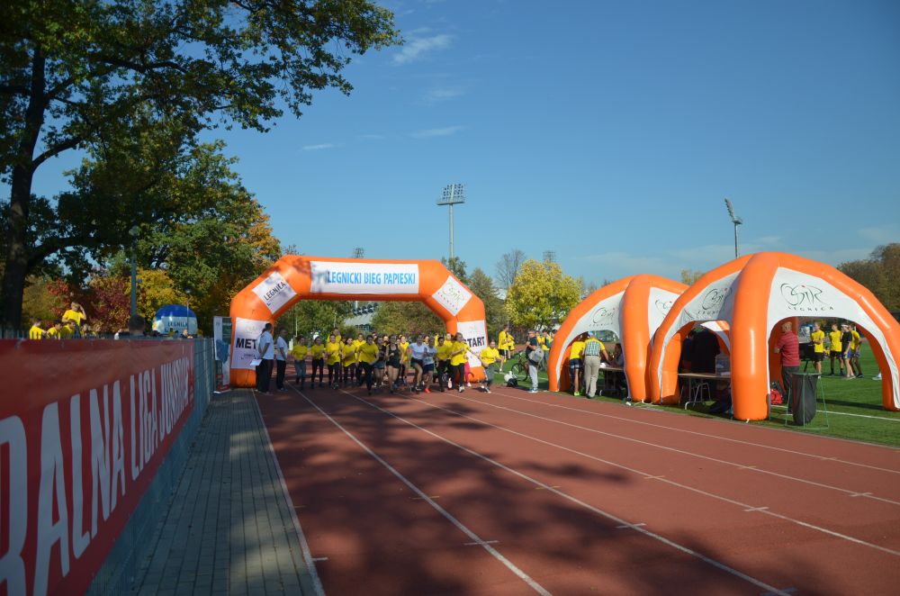 8. Legnicki Bieg Papieski w Parku Miejskim              
