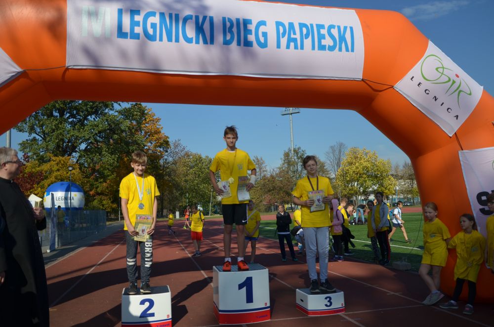 8. Legnicki Bieg Papieski w Parku Miejskim              

