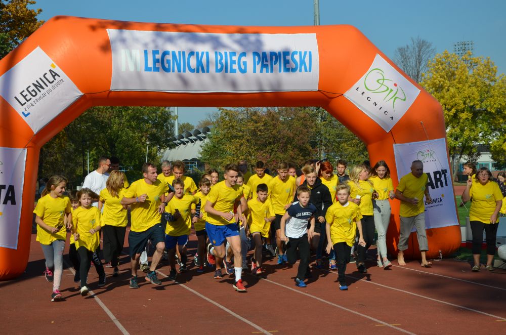 8. Legnicki Bieg Papieski w Parku Miejskim              
