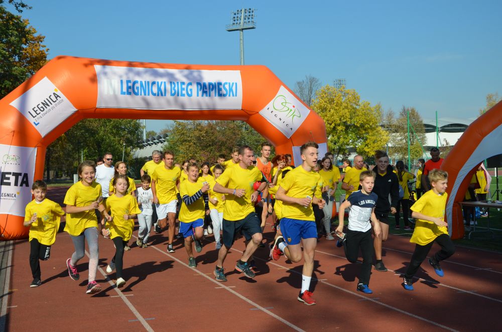 8. Legnicki Bieg Papieski w Parku Miejskim              
