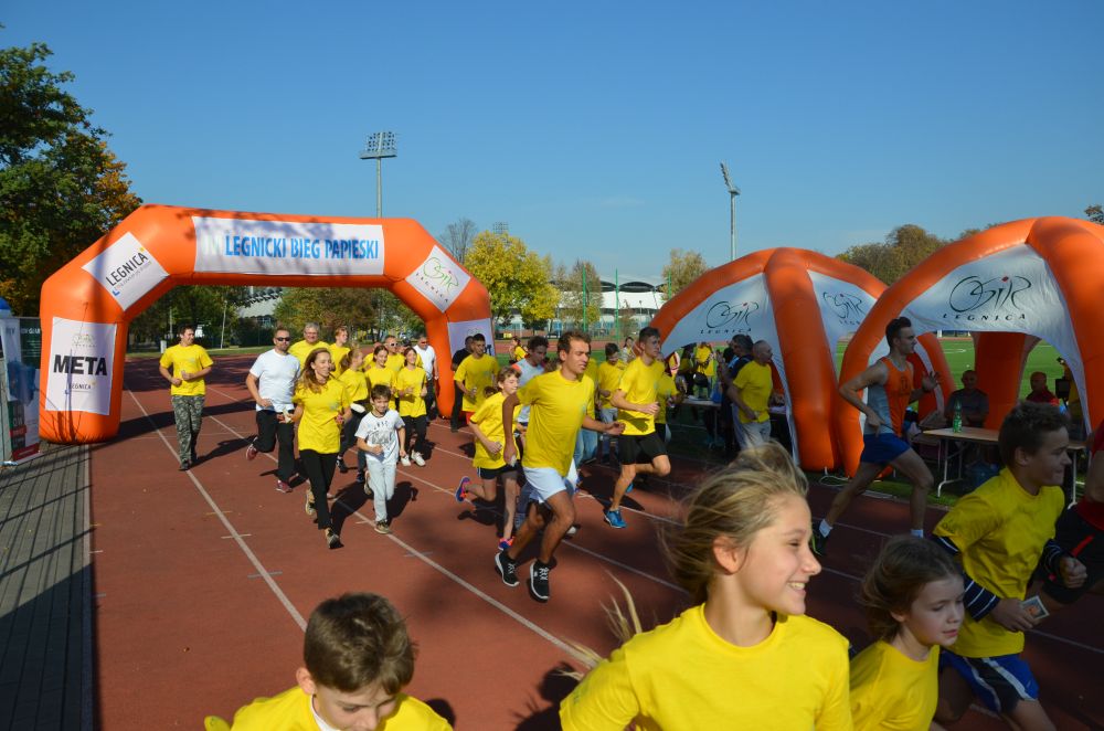 8. Legnicki Bieg Papieski w Parku Miejskim              
