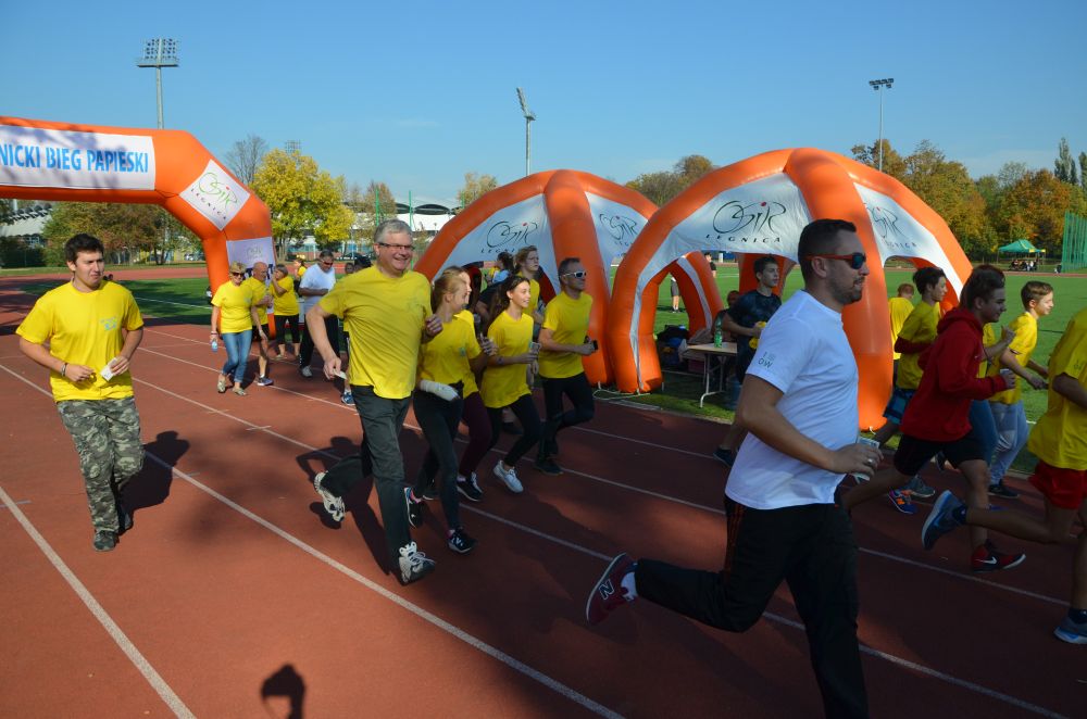 8. Legnicki Bieg Papieski w Parku Miejskim              
