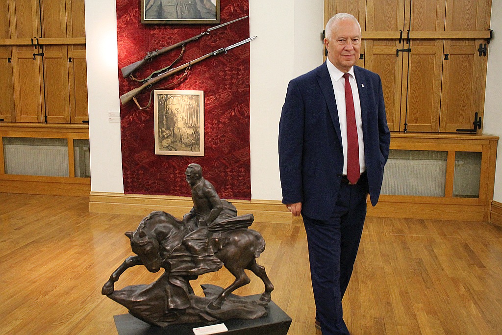 „Sztuka Legionów” już dostępna dla odwiedzających Muzeum Miedzi