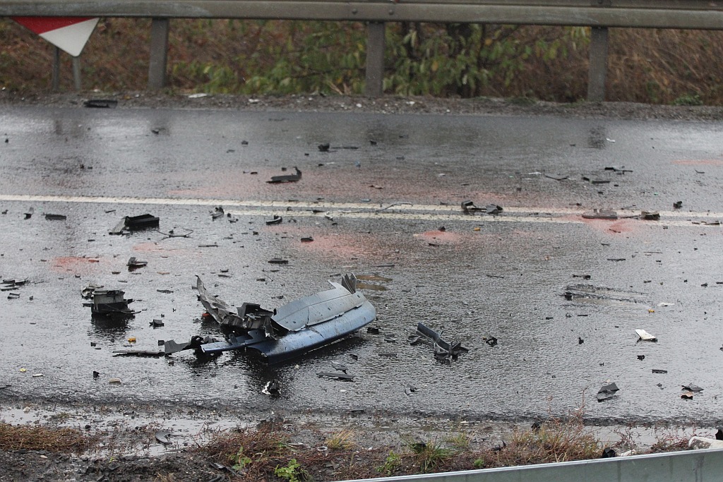 Wypadek na drodze Legnica - Złotoryja. Dwie osoby ranne