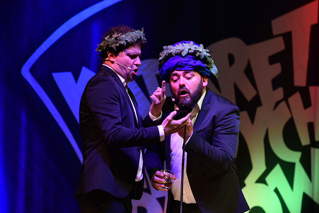 W hali przy ulicy Lotniczej wystąpił Kabaret Młodych Panów