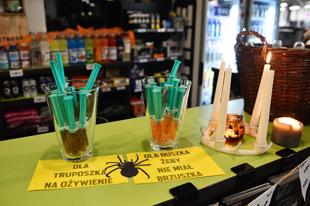 W klubie Fitness World nie zapomnieli o Halloween