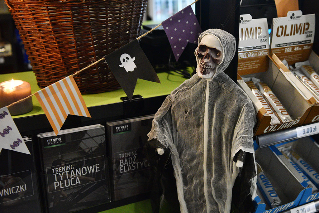 W klubie Fitness World nie zapomnieli o Halloween