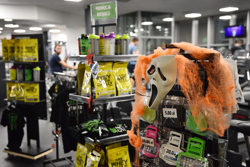 W klubie Fitness World nie zapomnieli o Halloween