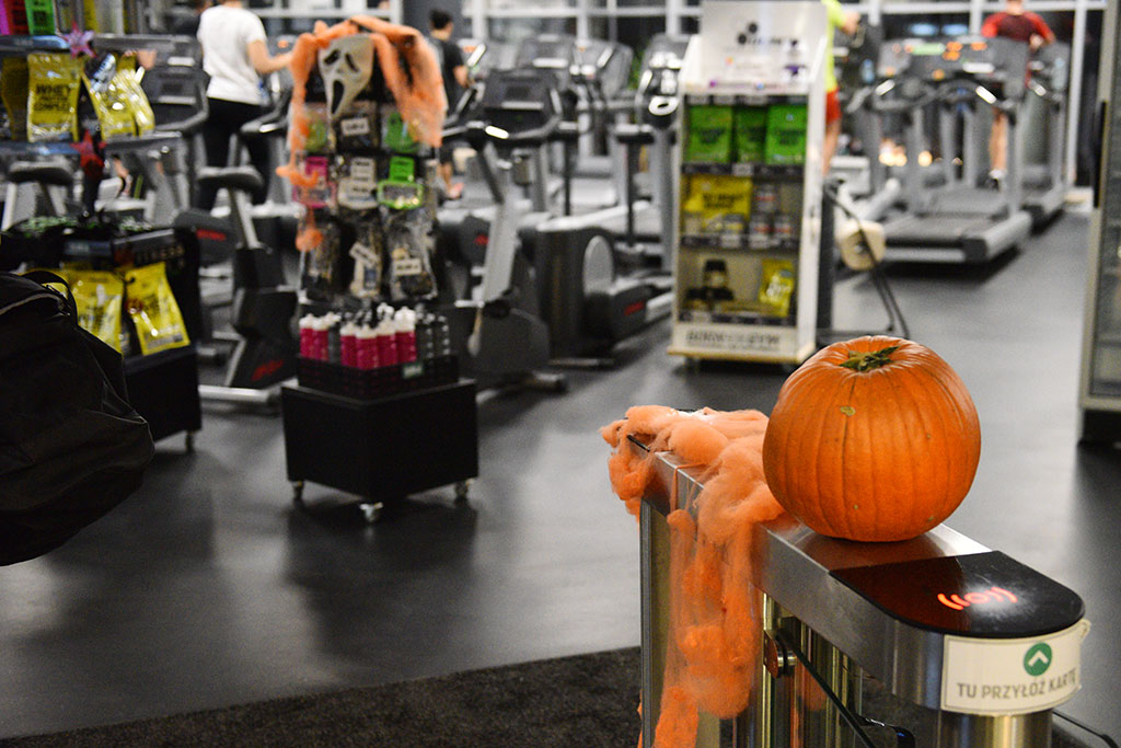 W klubie Fitness World nie zapomnieli o Halloween