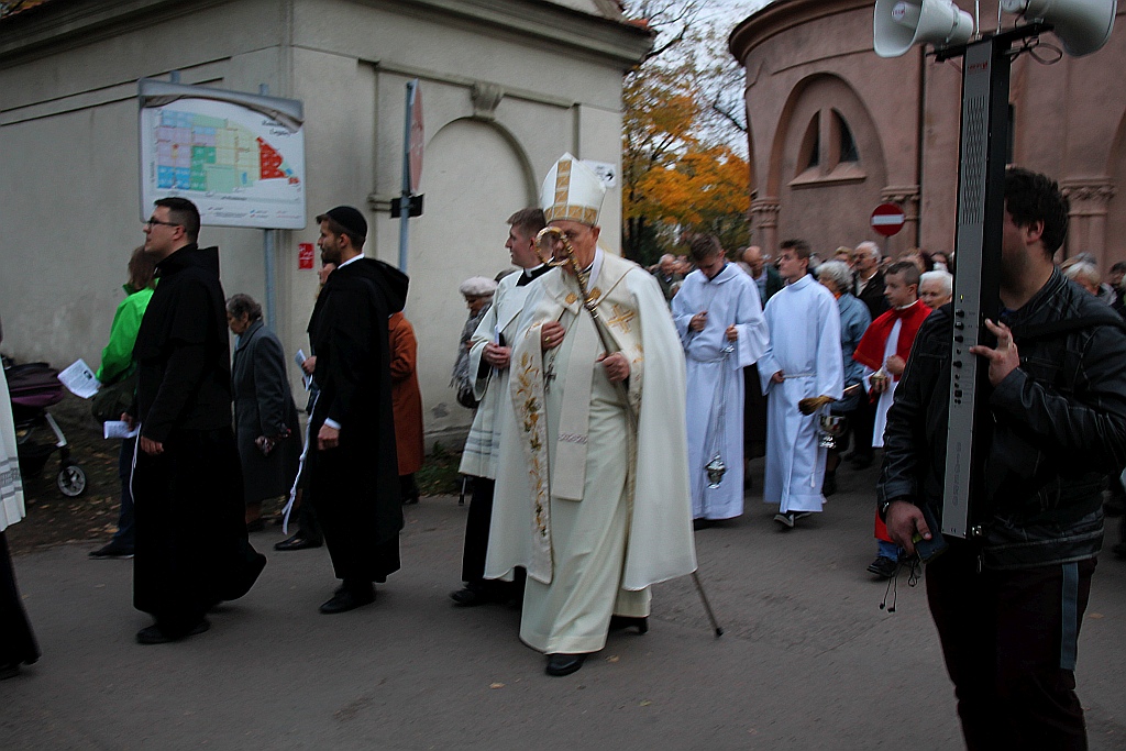 Nieszpory pod przewodnictwem bpa Zbigniewa Kiernikowskiego