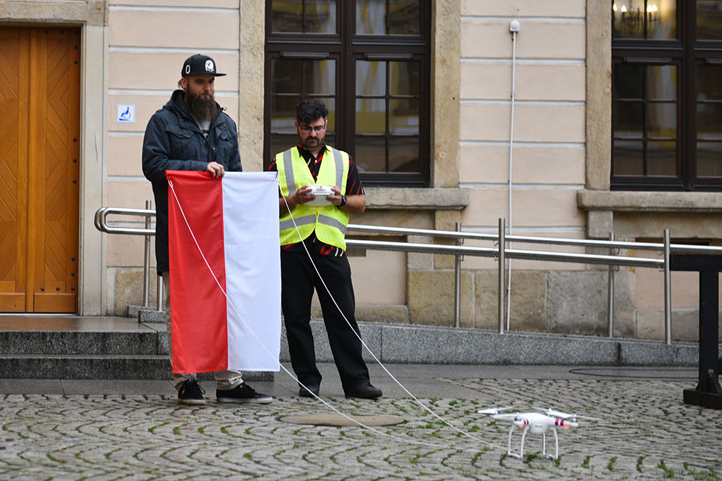 W Legnicy trwa międzynarodowy festiwal dronów
