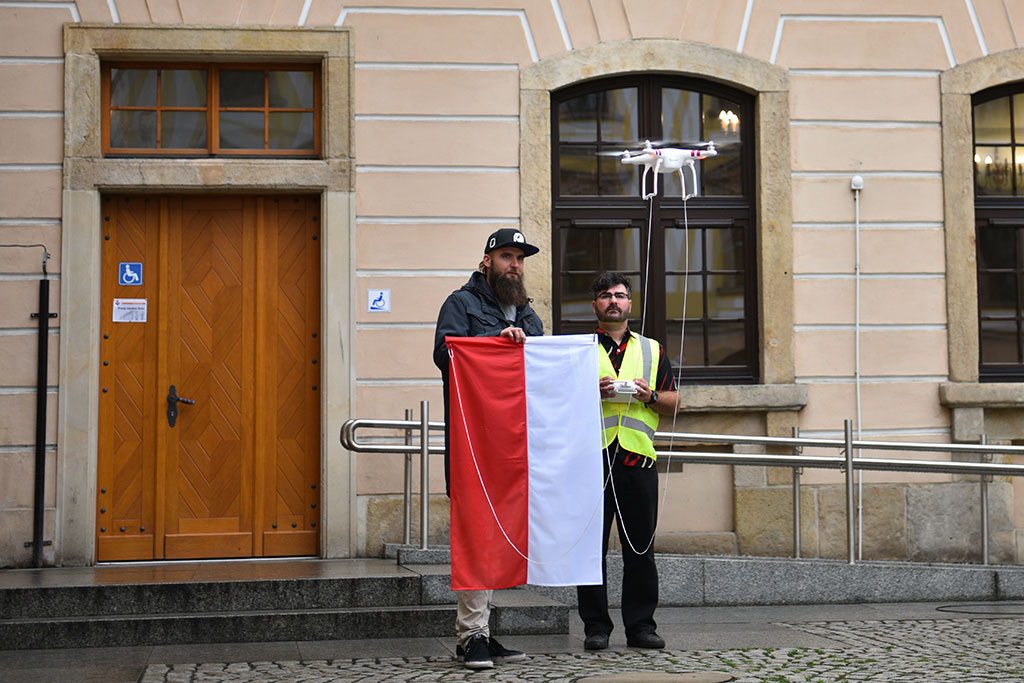 W Legnicy trwa międzynarodowy festiwal dronów