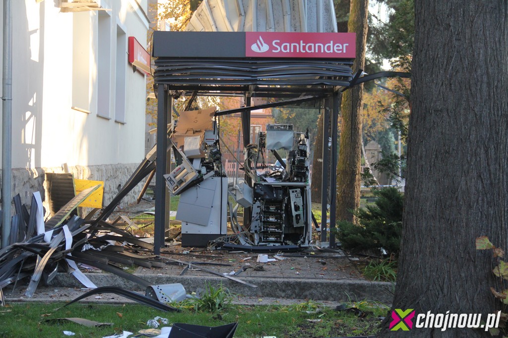 Kolejny bankomat wyleciał w powietrze. Teraz w Chojnowie