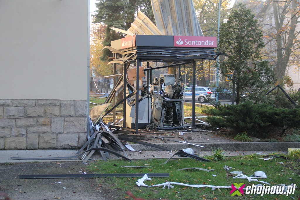 Kolejny bankomat wyleciał w powietrze. Teraz w Chojnowie