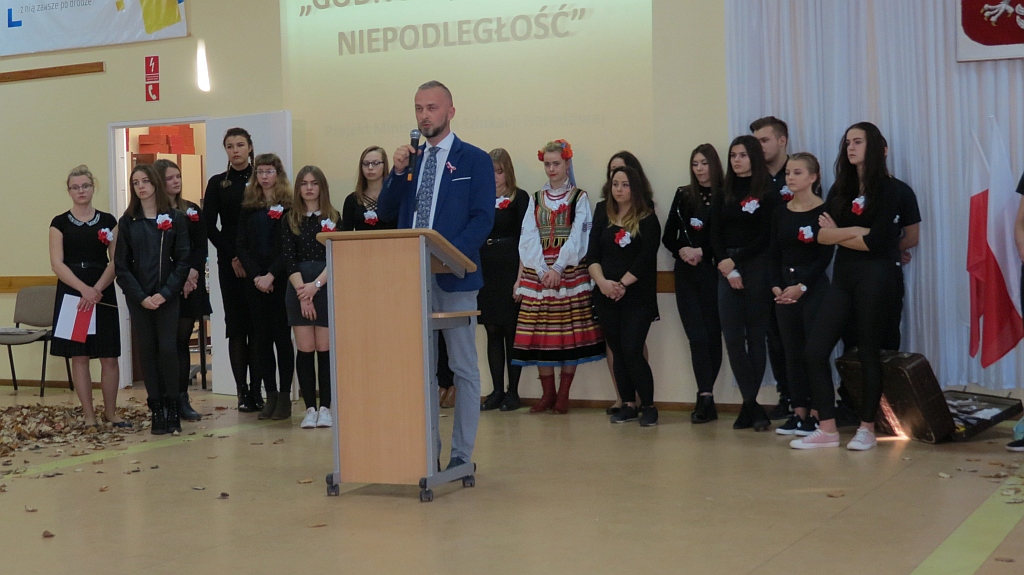 Godność, Wolność, Niepodległość w Zespole Szkół Budowlanych