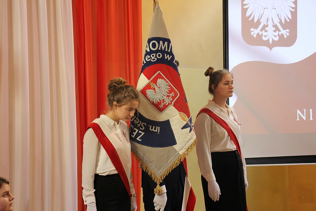 Akademia niepodległościowa w Zespole Szkół Ekonomicznych