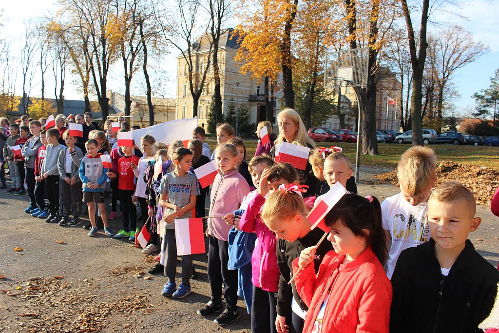 Mieszkańcy gminy Legnickie Pole pobiegli dla Niepodległej