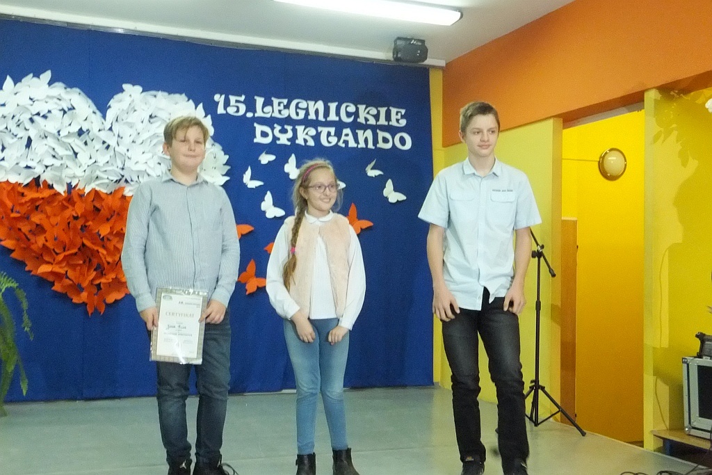 Poznaliśmy czterech Mistrzów Ortografii Miasta Legnicy