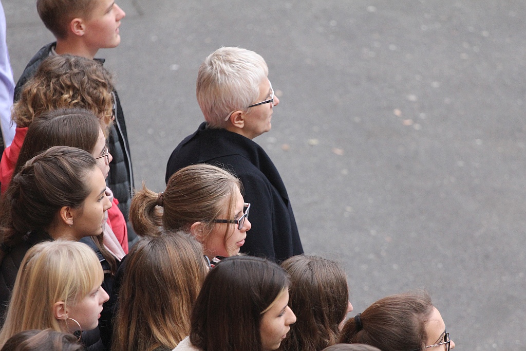 Równo o 11:11 w I Liceum Ogólnokształcącym zaśpiewano hymn