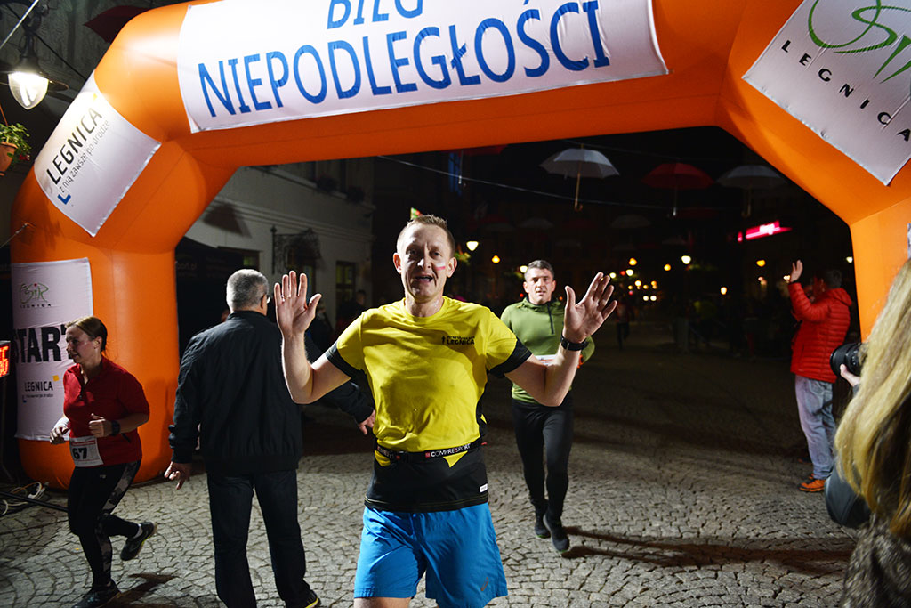 Zwycięzcą legnickiego Biegu Niepodległości został Piotr Holly